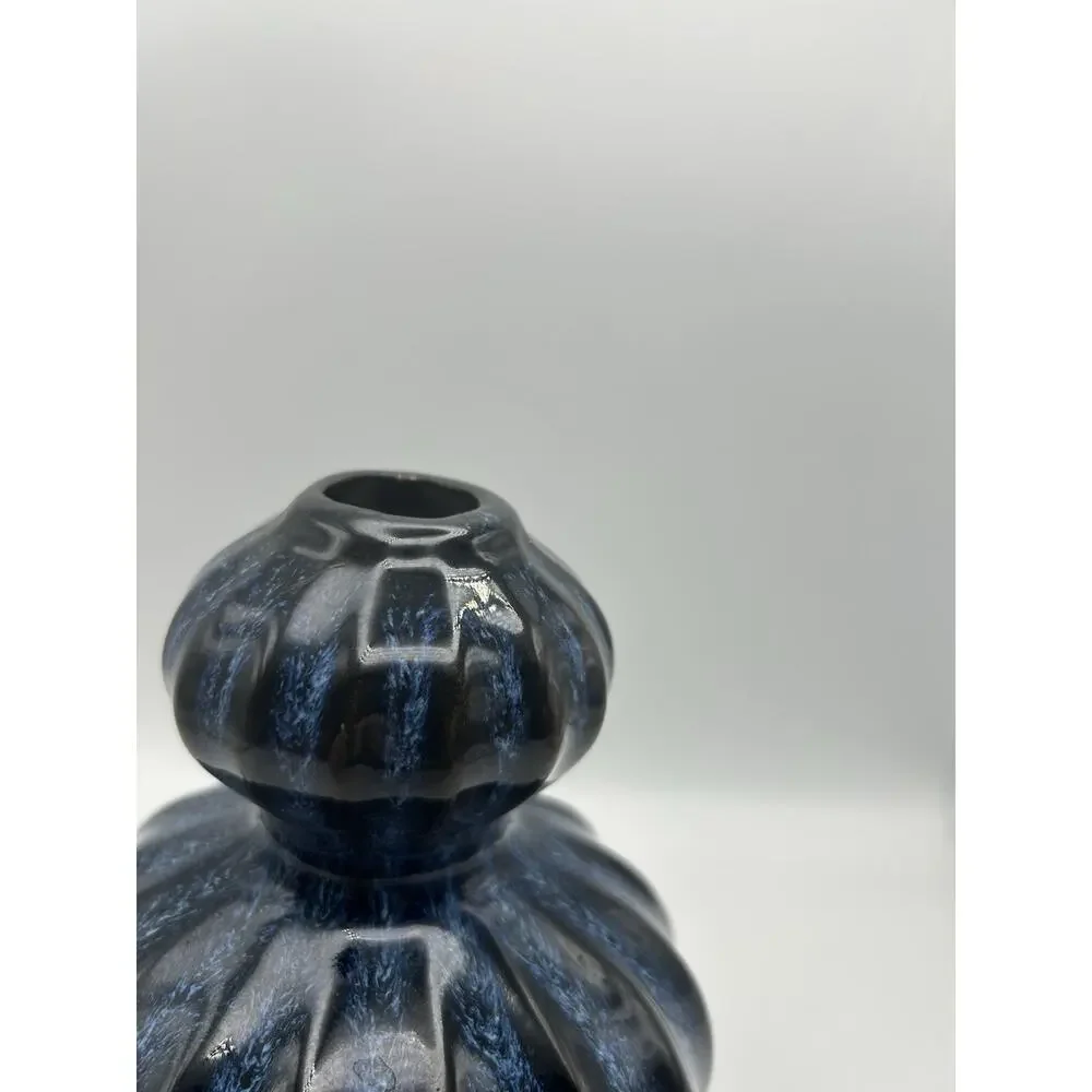 Vintage Dry Plant Vase. .5 Inch Opening At Bottom.